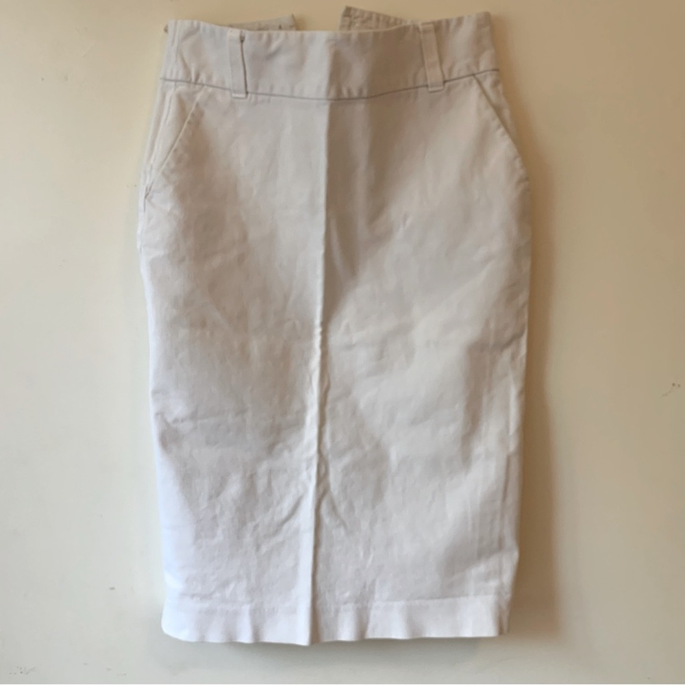 Banana republic skirt cotton skirt business casual shirt